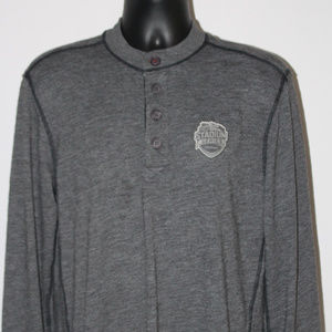 Salute NHL Shirt Long Sleeve Small Gray